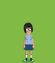 (2. Staffel) - Tina ist das älteste der drei Kinder. Sie ist eine Eigenbrötlerin und offensichtlich in Jimmy Junior, den Sohn des mit Bob verfeindeten Pizzeriabesitzers Jimmy Pesto Senior, verliebt.