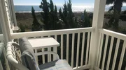 The balcony at Ocean Pier has incredible views of the beach, as seen on HGTV's Beachfront Bargain Hunt. The balcony at Ocean Pier has incredible views of the beach, as seen on HGTV's Beachfront Bargain Hunt.
