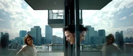 Elizabeth (Rosario Dawson), Simon (James McAvoy)