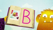 Als das B aus Nitsos ABC-Buch verschwindet, macht er sich auf die Suche nach dem verlorenen Buchstaben. Als das B aus Nitsos ABC-Buch verschwindet, macht er sich auf die Suche nach dem verlorenen Buchstaben.