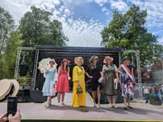 Die Finalistinnen beim Lindenberger Huttag.