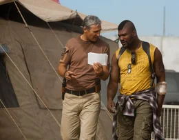 L-R: John "Hannibal" Smith (Liam Neeson), B.A. Baracus (Quinton &laquo;Rampage&raquo; Jackson)