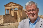 Christopher Clark in Dougga, dem antiken Thugga in Tunesien.