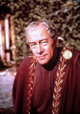 Caesar (Rex Harrison) erwartet in Rom ein d&uuml;steres Schicksal.