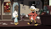 On the right: Scrooge McDuck