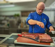 Chefkoch des Bräustüble im Hotel zur Post Christian Pieper.