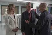 (v.l.n.r.) Jack Sloane (Maria Bello); Leroy Jethro Gibbs (Mark Harmon); Tobias C Forrell (Joe Spano)