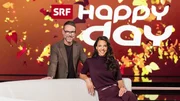 Das Moderationsduo: Nik Hartmann und Kiki Maeder.