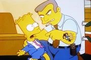 Als Bart versucht, im Laden ein Spiel zu stibitzen, wird er vom Hausdetektiv erwischt, der unverzüglich seine Eltern über alles informiert.