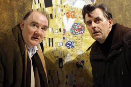 (v.li.): Udo Samel (Albert Wolf), Johannes Silberschneider (Willi Seidl).