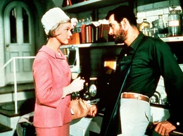 WDR Fernsehen EIN PYJAMA F+R ZWEI (Lover come back), USA 1961, Regie Delbert Mann, am Dienstag (11.03.03) um 22:10 Uhr. Carol Templeton (Doris Day) ist wild entschlossen, die "Vip-Werbung" an sich zu rei&sect;en. Mit dieser Absicht kreuzt sie im Labor des Erfinders Dr. Tyler auf und entwickelt ihre Ideen. Leider entgeht ihr im +bereifer, dass der vermeintliche Dr. Tyler in Wirklichkeit ihr verha&sect;ter Konkurrent Jerry Webster (Rock Hudson) ist. &copy; WDR/DEGETO, honorarfrei - Verwendung nur im Zusammenhang mit genannter WDR-Sendung bei Nennung "Bild: WDR/DEGETO" (S2). WDR-Pressestelle/Bildredaktion 0221 220 -2408 oder -4405 Fax -8471