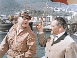 Pr&auml;sident John Stone, Million&auml;r (Heinz Erhardt, l)