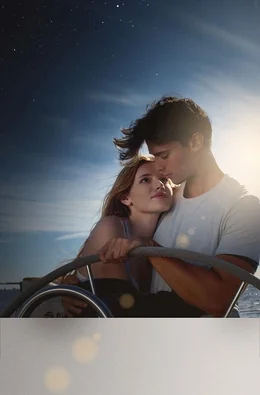 L-R: Katie Price (Bella Thorne) and Charlie Reed (Patrick Schwarzenegger)
