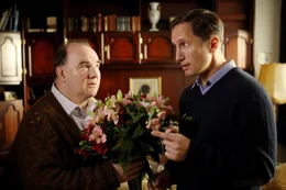 (v.li.): Udo Samel (Albert Wolf), Benno F&uuml;rmann (Leopold von Hohensinn).