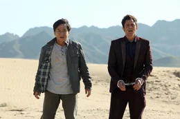 Jackie Chan (Bennie Chan), Johnny Knoxville (Connor Watts).