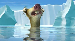 Neue Abenteuer warten auf Faultier Sid: Weil eine Klimaerw&auml;rmung die Eiswelt zum Schmelzen bringt, droht eine Sintflut das paradiesische Tal der Tiere zu &uuml;berfluten ...