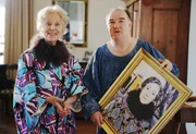 L-R: Gloria von Hohensinn (Bibiana Zeller), Albert Wolf  (Udo Samel).
