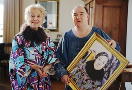 L-R: Gloria von Hohensinn (Bibiana Zeller), Albert Wolf  (Udo Samel).