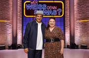 Die Kandidat:innen dieser Sendung: Komiker, Fernsehmoderator, Schauspieler und Livestreamer Kaya Yanar (l.) und die Moderatorin, Comedienne, Autorin und Schauspielerin Meltem Kaptan (r.).