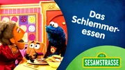 Krümelmonster und die „Cleveren Kekse“ retten das Abendessen von Lady Knackenberg und Elmo und Abby backen. Krümelmonster und die „Cleveren Kekse“ retten das Abendessen von Lady Knackenberg und Elmo und Abby backen.