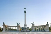 Der Heldenplatz in Budapest.