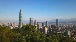 Taiwans Hauptstadt Taipeh - China betrachtet die Insel als abtr&uuml;nnige Provinz.