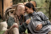 Outlander Staffel 6 Folge 3 Flüchtiges Glück bei den Mohawk: John Bell als Ian, Morgan Holmstrom als Wahionhaweh