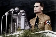 Rudolf Hess - Hitlers Stellvertreter (kolorierte Aufnahme). Rudolf Hess - Hitlers Stellvertreter (kolorierte Aufnahme).