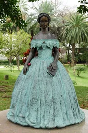 Statue der Kaiserin Sisi in Funchal.