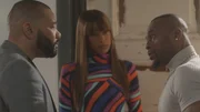 v.li.: DJ Envy, Tami Roman, Cortez v.li.: DJ Envy, Tami Roman, Cortez