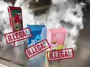 Zug um Zug in die Sucht: Viele Vapes aus China werden in Deutschland ungepr&uuml;ft und illegal verkauft.