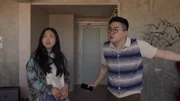 L-R: Nora Lum (Awkwafina), Edmund (Bowen Yang)