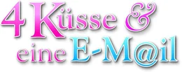 Vier K&uuml;sse und eine E-Mail - Logo