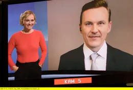 F&uuml;r den Test des KI-Politikers trifft Caren Miosga (links) auf den Avatar Maximilian Weber.