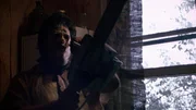 Am liebsten zerst&uuml;ckelt er seine Opfer mit einer Kettens&auml;ge: Leatherface ( Gunnar Hansen) ...