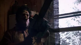 Am liebsten zerst&uuml;ckelt er seine Opfer mit einer Kettens&auml;ge: Leatherface ( Gunnar Hansen) ...