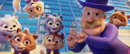 Mayor Humdinger (r.)