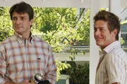 Freuen sich schon auf die bevorstehende Halloweenparty: Adam (Nathan Fillion, l.) und Lee (Kevin Rahm, r.) ... Freuen sich schon auf die bevorstehende Halloweenparty: Adam (Nathan Fillion, l.) und Lee (Kevin Rahm, r.) ...