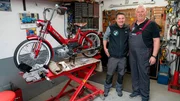 Harrys Quathamers große Leidenschaft: alte Mofas und Mopeds – möglichst originalgetreu!