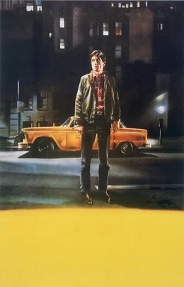Robert De Niro as Travis Bickle.