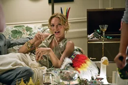Feiert ihre bevorstehende Hochzeit: die sch&ouml;ne Zoe (Uma Thurman).