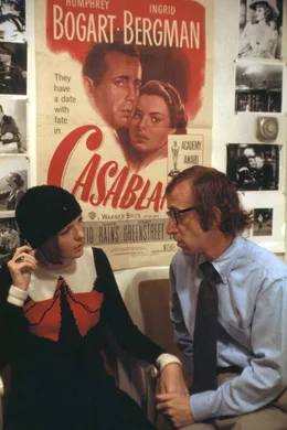 Linda (Diane Keaton, l.); Allan (Woody Allen, r.)