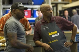 L - R: Antoine Fuqua, Denzel Washington