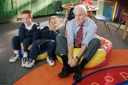 (Brent und Shane Kinsman, l. und M.), Tom (Steve Martin, r.)