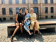 V.l.: Verona Pooth, Jasmin Wagner, Eva Brenner