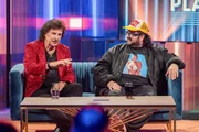 Von links: Olaf der Flipper und Oliver Polak. Von links: Olaf der Flipper und Oliver Polak.