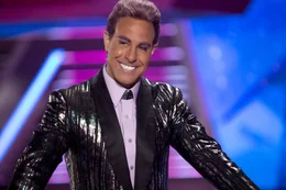 Moderator Caesar Flickerman (Stanley Tucci) vergeht schon bald das Lachen ...