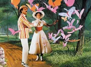 Bert (Dick Van Dyke), Mary Poppins (Julie Andrews)