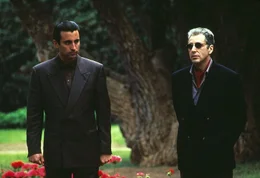 L-R: Vincent Mancini-Corleone (Andy Garcia) und Don Michael Corleone (Al Pacino)