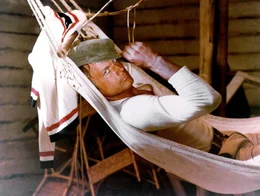 Auch ein Tiersch&uuml;tzer ist mal m&uuml;de: Slim (Terence Hill) ...